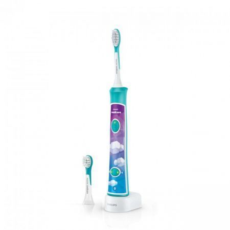 Philips Sonicare For Kids HX6392/02 - звуковая зубная щетка с 2-мя насадками и 8 сменными стикерами