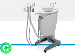 Ultradent Mobile Water Supply Unit 745 - подкатной модуль ассистента