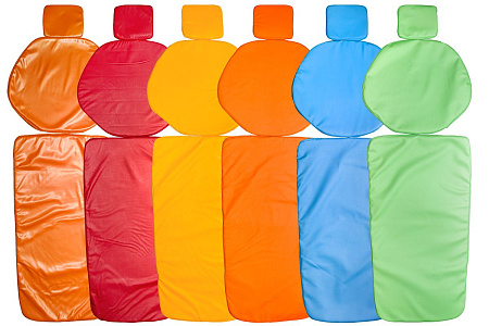 Мягкий чехол на обивку стоматологического кресла, желтый