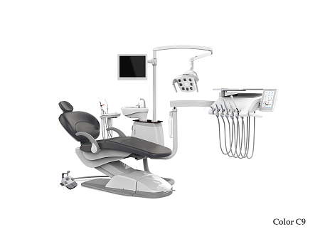 SILVERFOX 8000B-SRS0 – Стоматологическая установка с нижней подачей и с мягкой обивкой