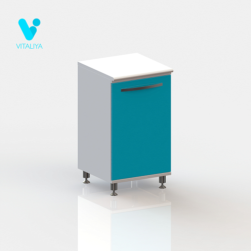 ВИТАЛИЯ Т1 ЛЮКС — Медицинская тумба на хром.ножках