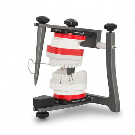 Baumann Arto 3 + Adesso Multisplit - артикулятор с монтажными пластинами, полурегулируемый Non-Arcon, 126 мм 