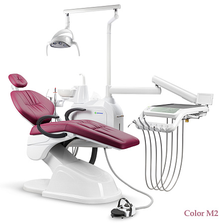 GreenMED S200 – Стоматологическая установка с мягкой обивкой и с нижней подачей