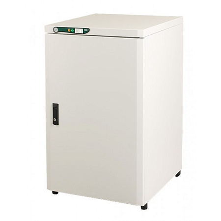 EKOM DK50 PLUS - безмасляный компрессор для одной стоматологической установки без кожуха, без осушителя, с ресивером 25 л