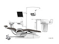 SILVERFOX 8000C-CRS0 Compact – Стоматологическая установка с нижней подачей, без гидроблока и с мягкой обивкой
