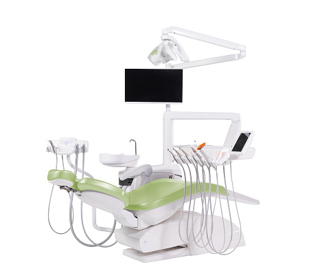 Miglionico NT P — стоматологическая установка с нижней подачей инструментов