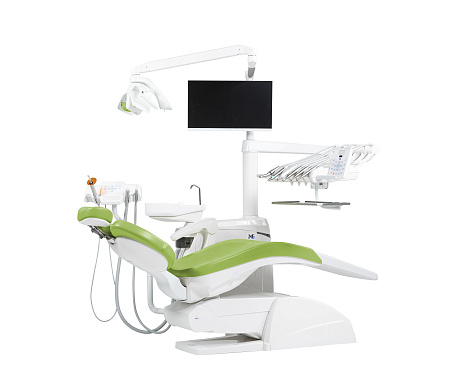 Miglionico NG — стоматологическая установка с верхней подачей инструментов
