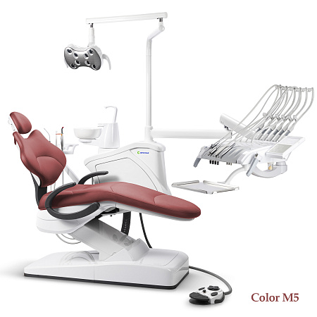 GreenMED S300 – Стоматологическая установка с мягкой обивкой и с верхней подачей