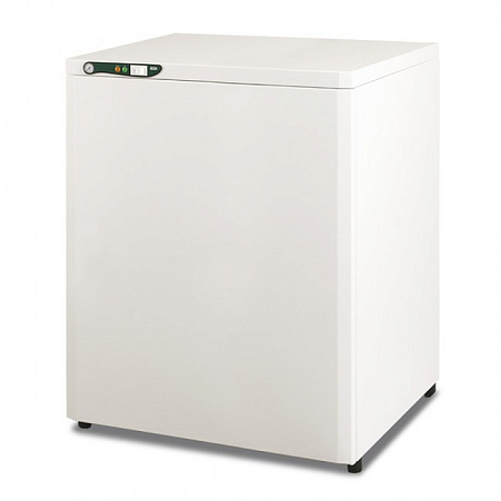 EKOM DK50 2V/50 - безмасляный компрессор для 2-x стоматологических установок без кожуха, без осушителя, с ресивером 50 л