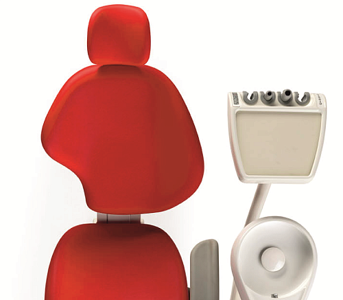 OMS Virtuosus Classic - стоматологическая установка с верхней подачей инструментов