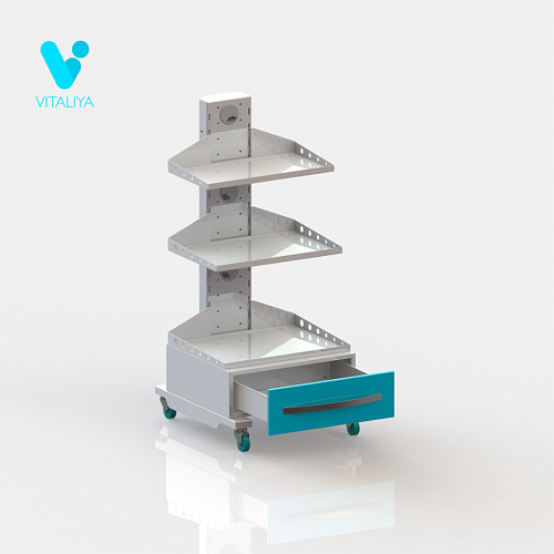 ВИТАЛИЯ Астра – Стойка подкатная для оборудования, есть РУ